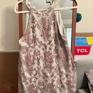 Altard state lace dress purple